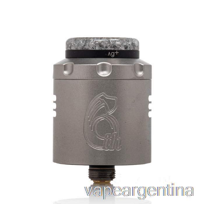Hellvape Dead Rabbit V3 24mm Rda [6.º Año] Vape Negro Plateado Descartable